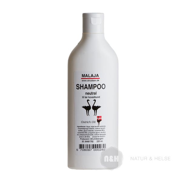 MALAJA Shampoo neutral til t�r hovedbund